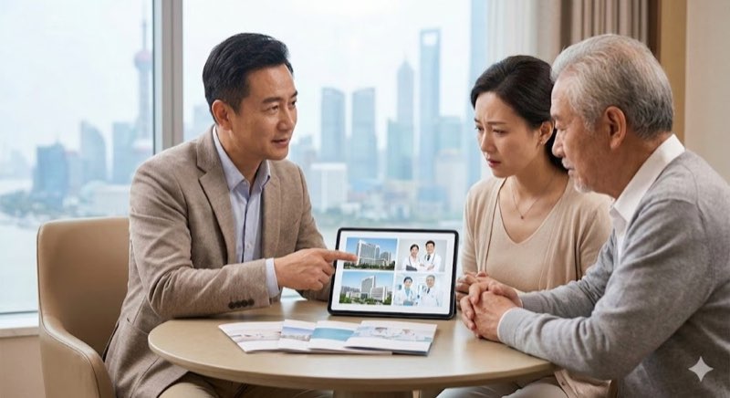 Medical consultation and hospital selection